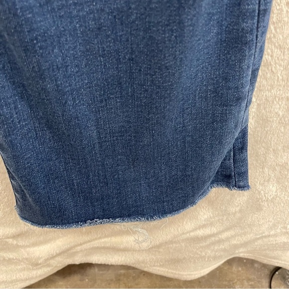 Frame Le Crop mini boot jeans women’s 28 raw hem high rise stretch - Picture 4 of 8